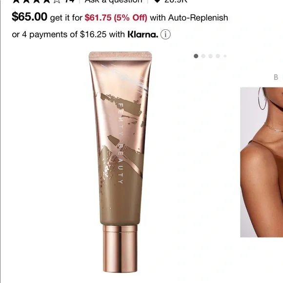 BNIB Fenty Beauty Body Sauce in Agave Spice - Picture 2 of 3